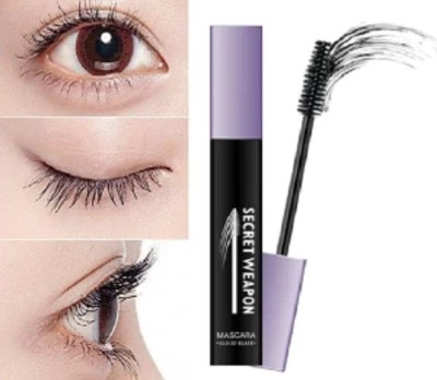 GABBU Intense Jet Black Waterproof 24 Hours Stay Mascara 10 g(BLACK)