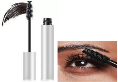 Luipui BLACK COLOR MASCARA WITH WATERPROOF PACK OF 1 10 ml(Black)