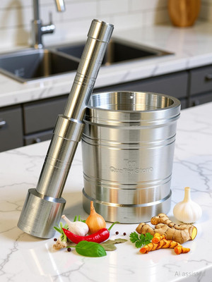 RSPTJM Stainless Steel Tablet Punch and Die Set Aluminium Masher(Pack of 1)