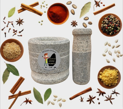 SADAIYAN Stoneware Masher(Pack of 1)