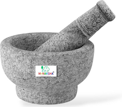 Nakshathra and Pestle stone Stoneware Masher(Pack of 1)