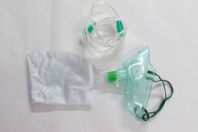 FAIRBIZPS Adjustable High Concentration Mask with Non-Rebreather Bag & Tube for Oxygen(Free Size, Pack of 1)
