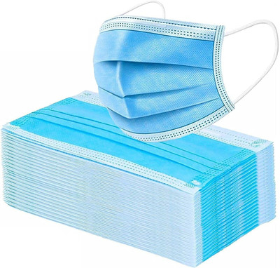 Wellstar Disposable Surgical Face Mask- 3 PLY Non Woven Fabric(3 Layer Mask), with Nose Pin & Ultrasonically welded Ear loop, Surgical 3 Ply Mask Disposable Surgical Face Mask- 3 PLY Non Woven Fabric(3 Layer Mask), with Nose Pin & Ultrasonically welded Ear loop, Surgical 3 Ply Mask Non-Washable, Wat
