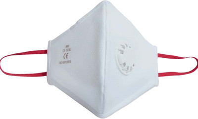 KALOR MASK WITH VALVE PACK OF 5(White, Grey, Free Size, Pack of 5)