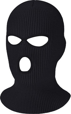 PALAY Black Helmet Skull Cap for Men & Women(Size: Free,  Balaclava)