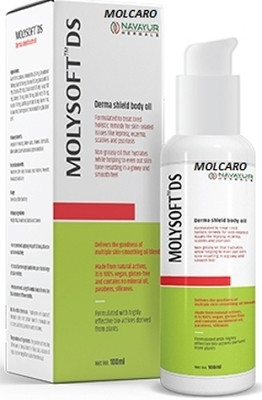 MOLCARO molysoft ds derma shield body oil pack of 1(100 ml)