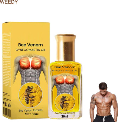 WEEDY Bee Venom Oil: Gynecomastia Defense-X for Men(30 ml)