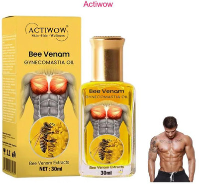 ACTIWOW Bee Venom Gynecomastia Oil For Skateboarding Joint Recovery(30 ml)