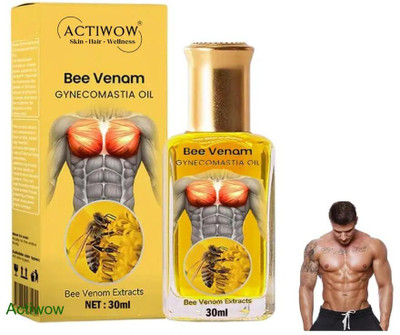ACTIWOW Bee Venom Gynecomastia Oil For Vertical Jump Training Aid(30 ml)