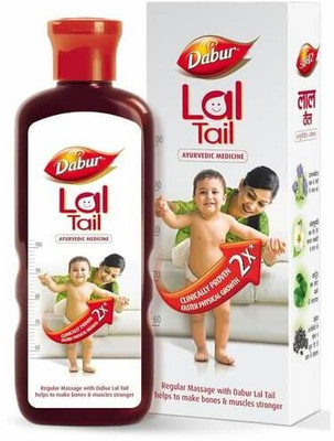 Dabur Ayurvedic Baby Massage Lal Tail 200ml(200 ml)