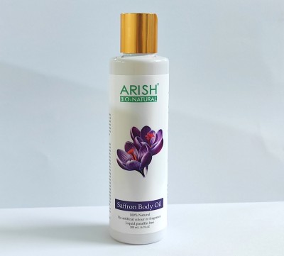 ARISH BIO-NATURAL Saffron Body Oil 200ml(200 ml)