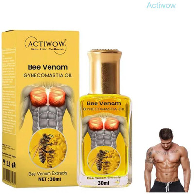 ACTIWOW Bee Venom Gynecomastia Oil For Pain Relief & Recovery(30 ml)