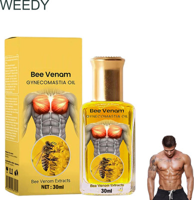 WEEDY Natural Bee Venom Oil for Gynecomastia Treatment(30 ml)
