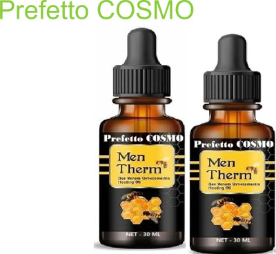 Prefetto COSMO Non Sticky Heating Oil Men 30ml Pack of 2(60 ml)