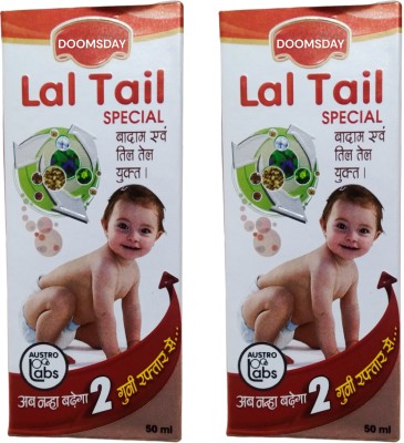 DOOMSDAY lal tail for baby massage enriched with almond(100 ml)