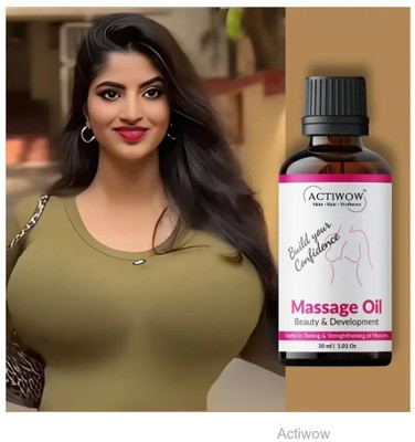 ACTIWOW Beauty Breast Massage Oil for glowing and defined bust(30 ml)