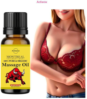 ACTIWOW Breast Massage Oil for Lifted Skin and Firming Solution(30 ml)