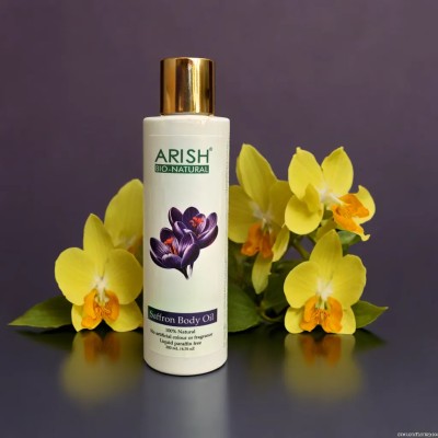 ARISH BIO-NATURAL Saffron Body Oil 200ml(200 ml)