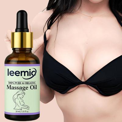 LEEMIO Breast Massage Oil for Women// Ayurvedic Bosom Massage Oil For Women(30 ml)