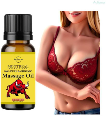 ACTIWOW Breast Massage Oil with Smoothing Oils and Shape Support(30 ml)