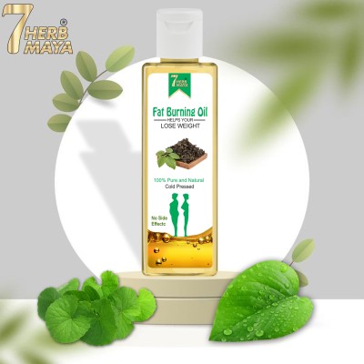 7Herbmaya Fat Burning Oil | Slimming Weight Loss Body Fitness Oil Shaping Solution Oil(200 ml)