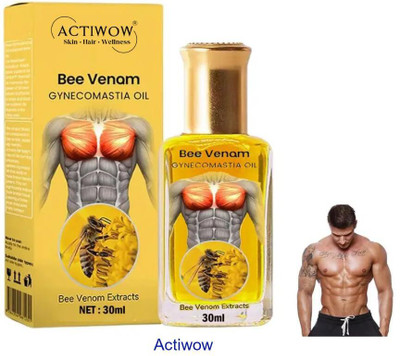 ACTIWOW Bee Venom Gynecomastia Oil For Javelin Thrower Muscle Support(30 ml)