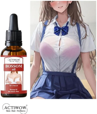 ACTIWOW Bosom Massage Oil with subtle floral scent for care T01(30 ml)