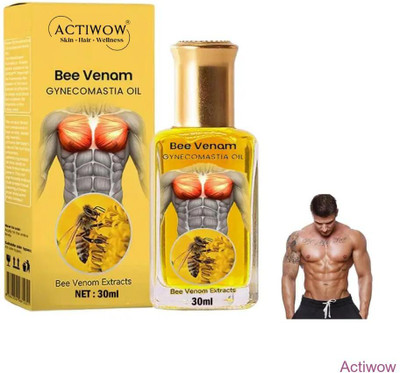 ACTIWOW Bee Venom Gynecomastia Oil For Long-Term Lifting Support(30 ml)