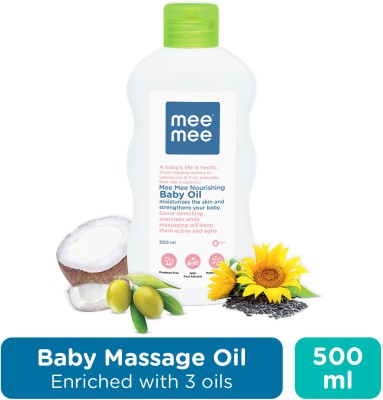 MeeMee Baby Oil With Fruit Extracts- 500 ml(500 ml)