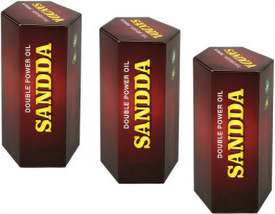 Dr Chopra Pack-3-sandda double power oil for men(15 ml)