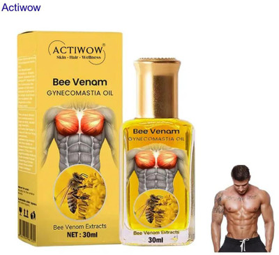 ACTIWOW Bee Venom Gynecomastia Oil For Motion Recovery Support(30 ml)