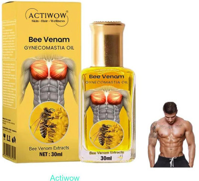 ACTIWOW Bee Venom Gynecomastia Oil For Rotator Cuff ComFort(30 ml)