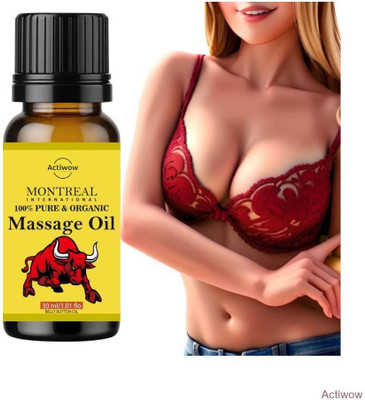 ACTIWOW Breast Massage Oil with All-Day Shine and Shape(30 ml)