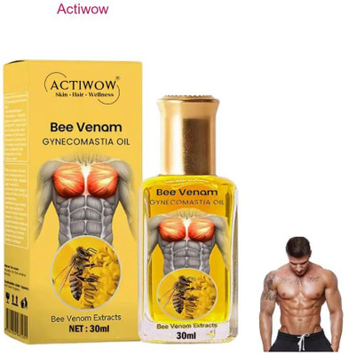 ACTIWOW Bee Venom Gynecomastia Oil For Mobility Stick Warmup Aid(30 ml)