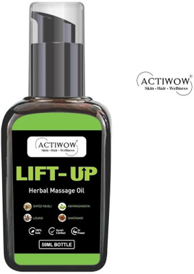 ACTIWOW Lift-up Herbal Massage Oil for Men’s Comfort with Smooth Finish - Oudh(50 ml)