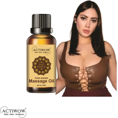 ACTIWOW Beauty Chest Massage Oil Herbal Formula For Glow & Elasticity(30 ml)