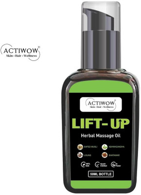 ACTIWOW Lift-up Herbal Massage Oil for Stronger Muscles with Warming Sensation - Tea ...(50 ml)