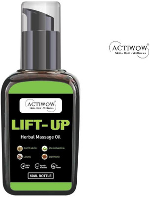 ACTIWOW Lift-up Herbal Massage Oil for Sensual Massage with Warming Sensation - Frank...(50 ml)