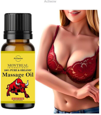 ACTIWOW Breast Massage Oil for Bust Hydration and Firming Relief(30 ml)