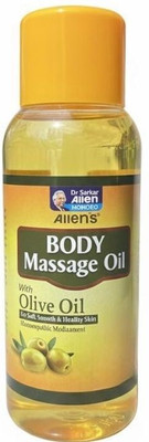 Allen's Body Massage Oil with olive oil & vitamin E, A & D.(500 ml)