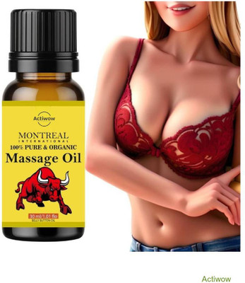 ACTIWOW Breast Massage Oil for Clean Skin and Bust Elasticity(30 ml)