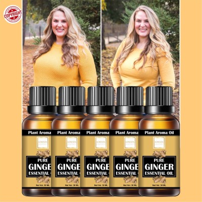 Loyesta Tummy Drainage Ginger Oil Weight Loss Belly Fat Reduce Natural Fat Loss Oil(150 ml)