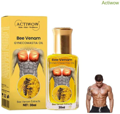 ACTIWOW Bee Venom Gynecomastia Oil For Dumbbell Circuit Recovery(30 ml)
