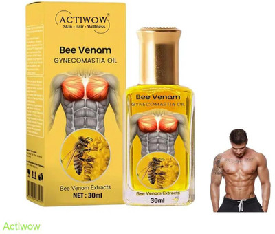 ACTIWOW Bee Venom Gynecomastia Oil For Handstand Shoulder Warmup(30 ml)