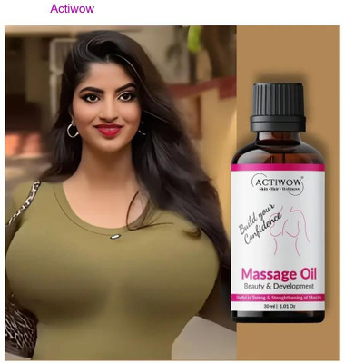 ACTIWOW Beauty Breast Massage Oil to restore post-natal skin firmness(30 ml)