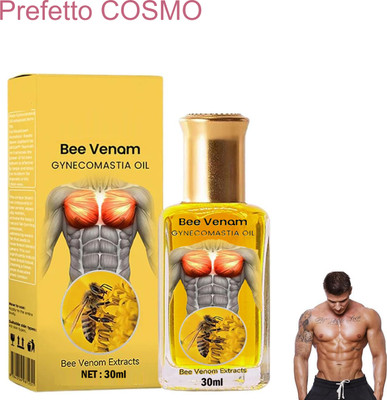 Prefetto COSMO Bee Venom Oil for Reducing Gynecomastia & Chest Fat(30 ml)