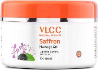 VLCC Saffron Massage Gel - Vitamin C rich saffron - Anti-ageing & Brightening(200 ml)