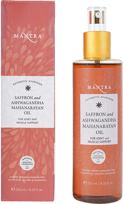 MANTRA Saffron & Ashwagandha Mahanarayan Oil For Joint and Muscle Support(250 ml)