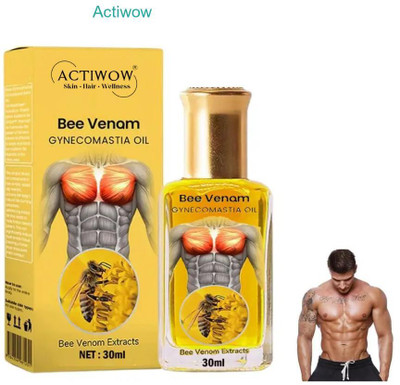 ACTIWOW Bee Venom Gynecomastia Oil For Commuter Back Pain Relief(30 ml)