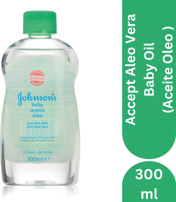 JOHNSON'S Baby Accept Oil with Aleo Vera ( Aceite Oleo)(300 ml)